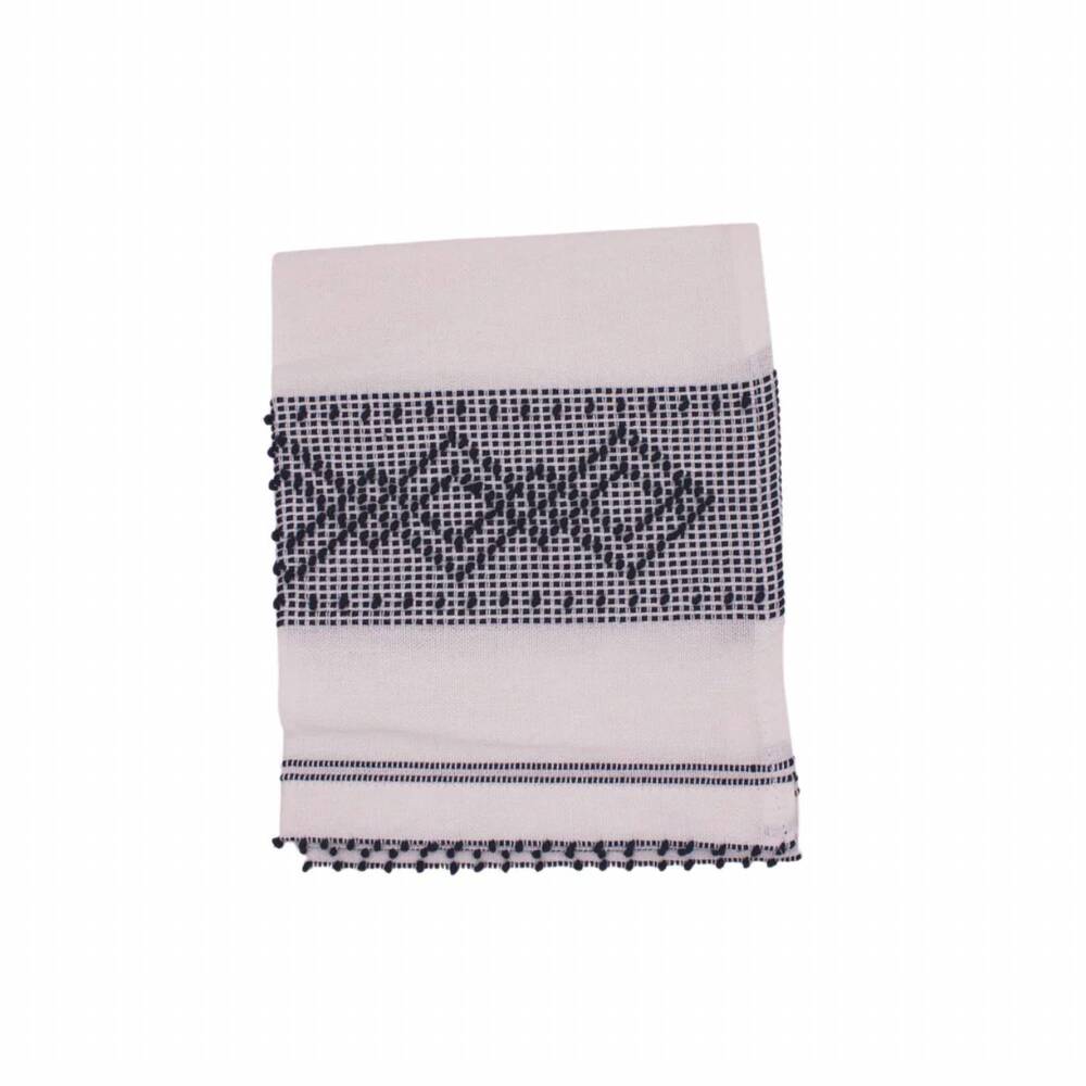 NEW CASA ISOTA italian hand towel - set of 2 in dark blue